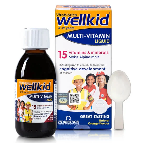 Thực phẩm bảo vệ sức khỏe WELLKID MULTI-VITAMIN LIQUID