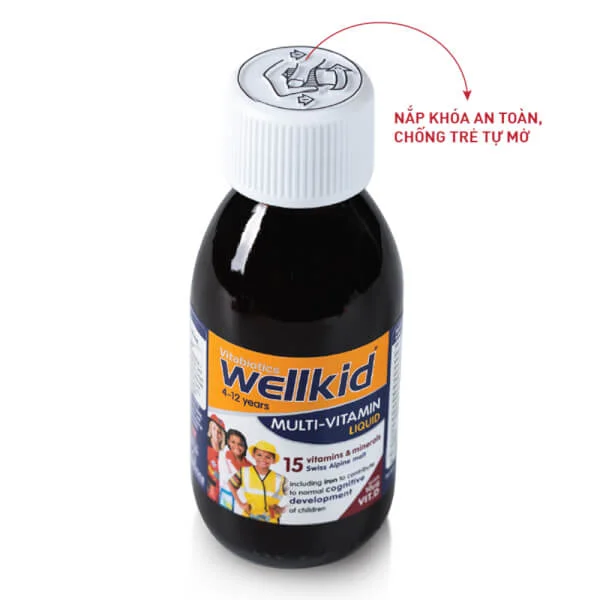 Thực phẩm bảo vệ sức khỏe WELLKID MULTI-VITAMIN LIQUID