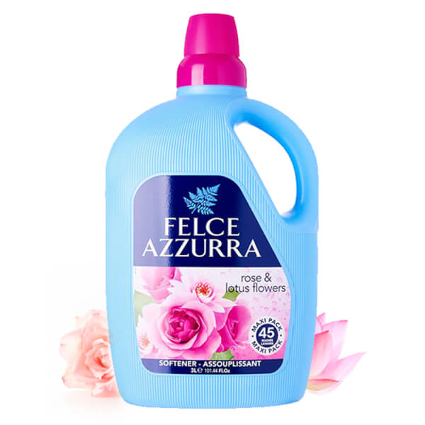 Nước xả vải mùi hồng sen Felce Azzurra (3L)