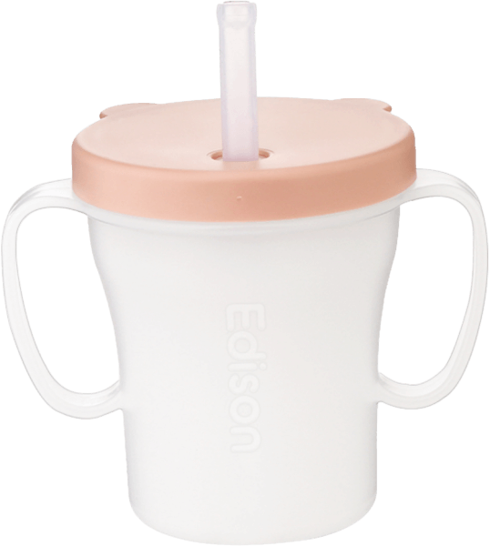 Ly tập uống chống tràn Edison (200ml, Hồng)