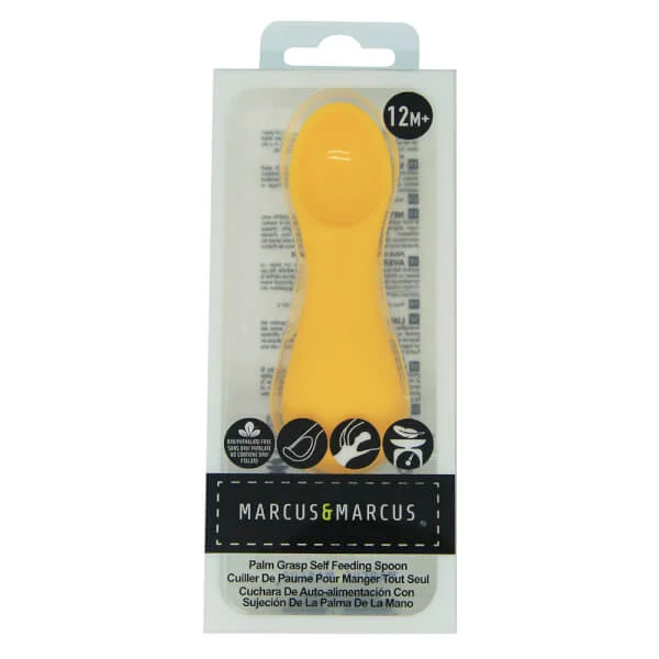 Thìa tập ăn silicon cho bé Palm Grasp Marcus & Marcus, từ 12 tháng - Lola