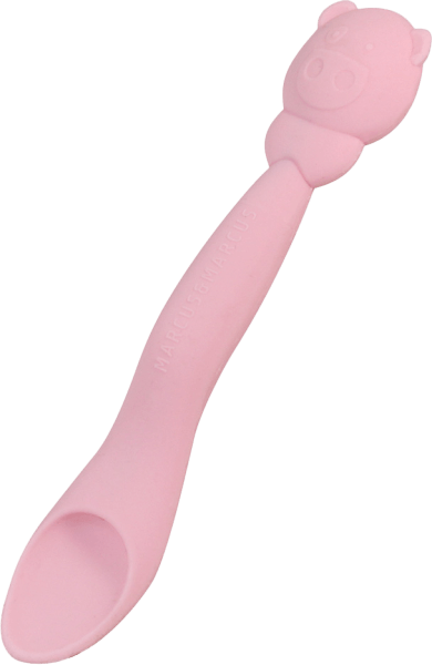 Thìa ăn dặm silicon cho bé Marcus & Marcus, từ 6 tháng - Pokey