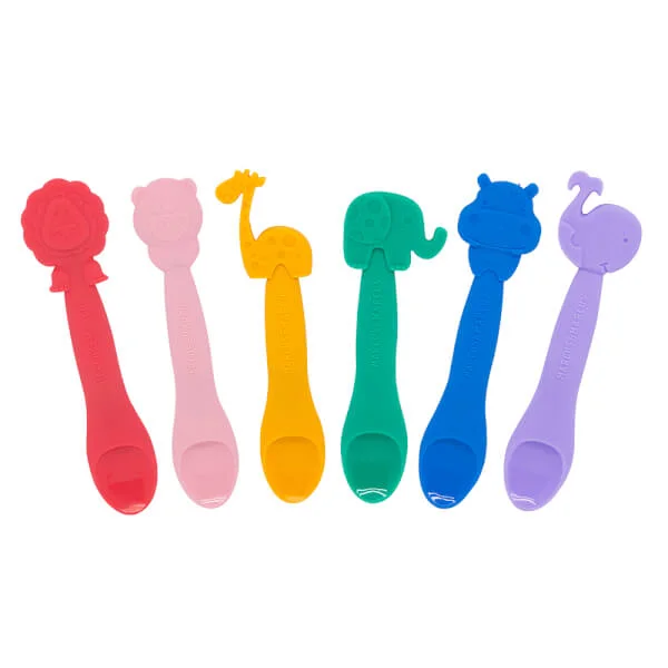 Thìa ăn dặm silicon cho bé Marcus & Marcus, từ 6 tháng - Lola