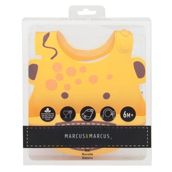 Yếm silicon ăn dặm cho bé Marcus & Marcus, từ 6 tháng - Lola