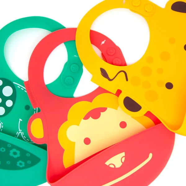 Yếm silicon ăn dặm cho bé Marcus & Marcus, từ 6 tháng - Lola