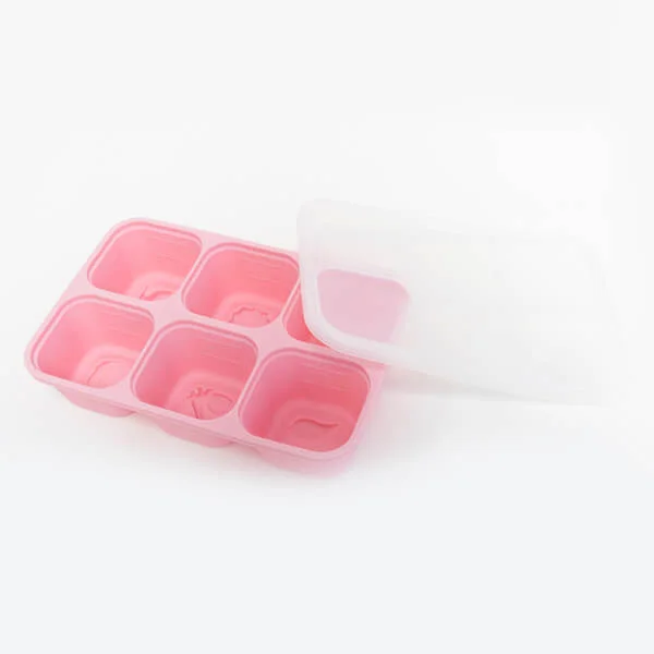 Khay silicon trữ đông đồ ăn dặm cho bé Marcus & Marcus - Pokey (60ml x 6 ngăn)