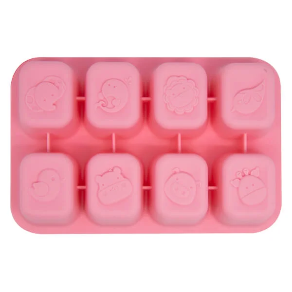 Khay silicon trữ đông đồ ăn dặm cho bé Marcus & Marcus - Pokey (30ml x 8 ngăn)