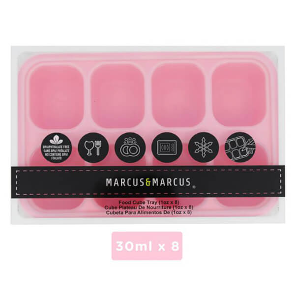 Khay silicon trữ đông đồ ăn dặm cho bé Marcus & Marcus - Pokey (30ml x 8 ngăn)