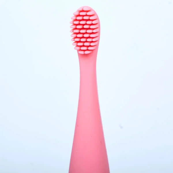 Bàn chải đánh răng silicon cho bé Marcus & Marcus, từ 2 tuổi - Hồng