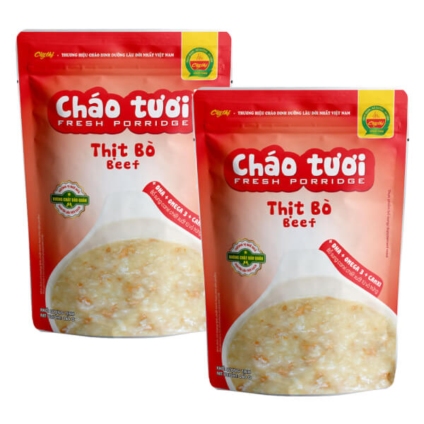 Combo 2 Cháo tươi Cây Thị Thịt bò