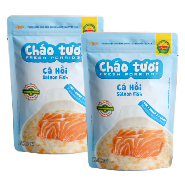 Combo 2 Cháo tươi Cây Thị Cá hồi