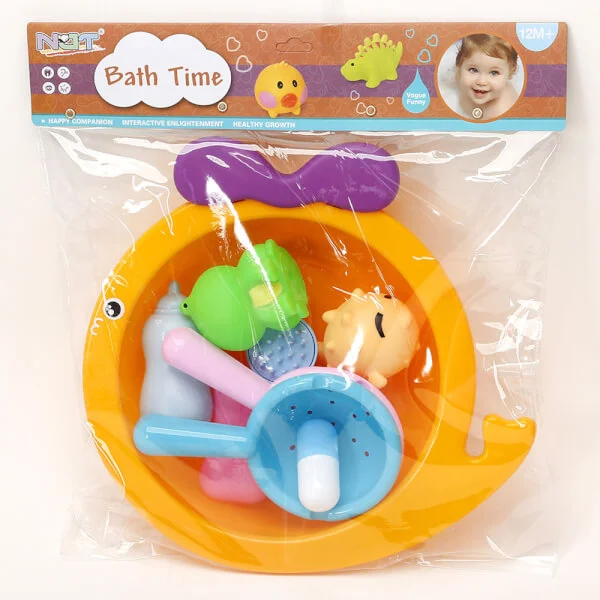 Bộ đồ chơi nhà tắm 9pcs JS048059 (Cam)