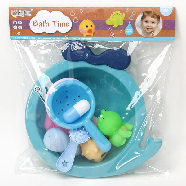 Bộ đồ chơi nhà tắm 9pcs JS048059 (Xanh dương)