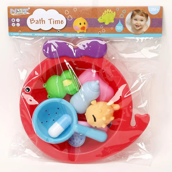 Bộ đồ chơi nhà tắm 9pcs JS048059 (Đỏ)