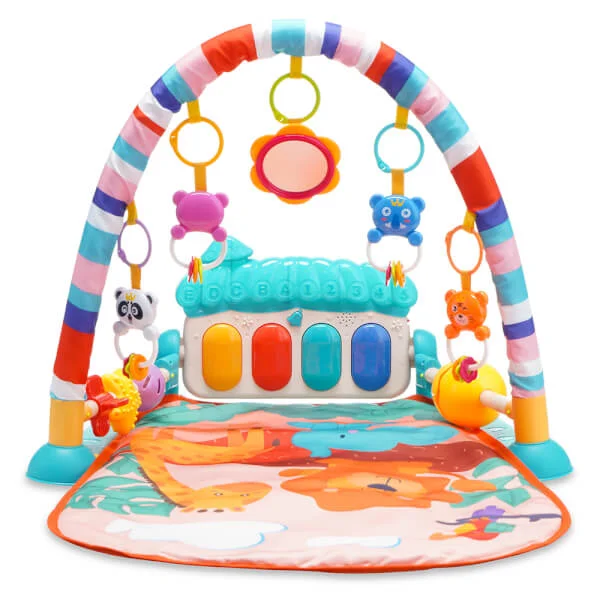 Thảm nằm chơi có nhạc cho bé JS041308 (Xanh dương)