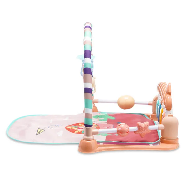 Thảm nằm chơi có nhạc cho bé JS048904 (Hồng)