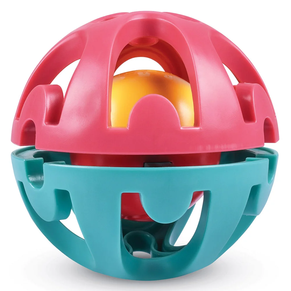 Xúc xắc vặn quả bóng luyện tay cho bé (Đỏ,Xanh)