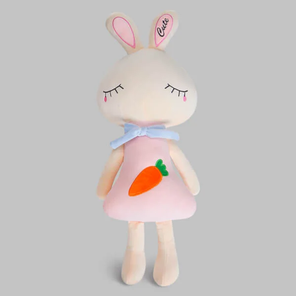 Thú nhồi bông thỏ Animo có nơ