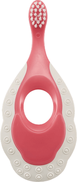 Bàn chải răng em bé KUKU (0-3 tuổi, Hồng)