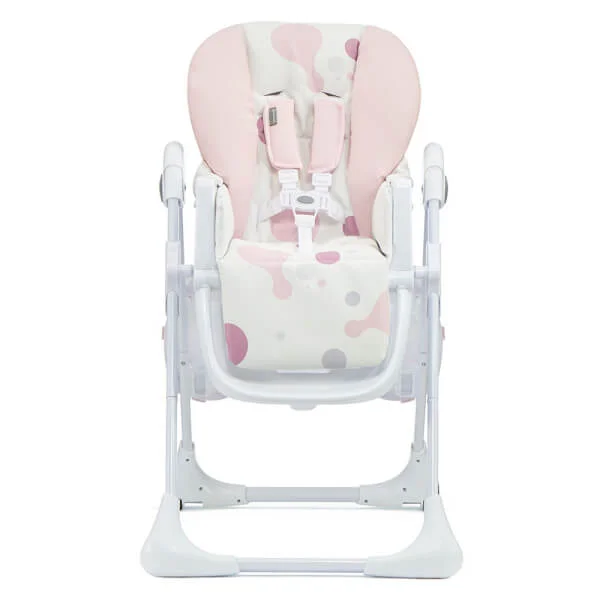 Ghế ăn cho bé Yummy Kinderkraft (hồng họa tiết)