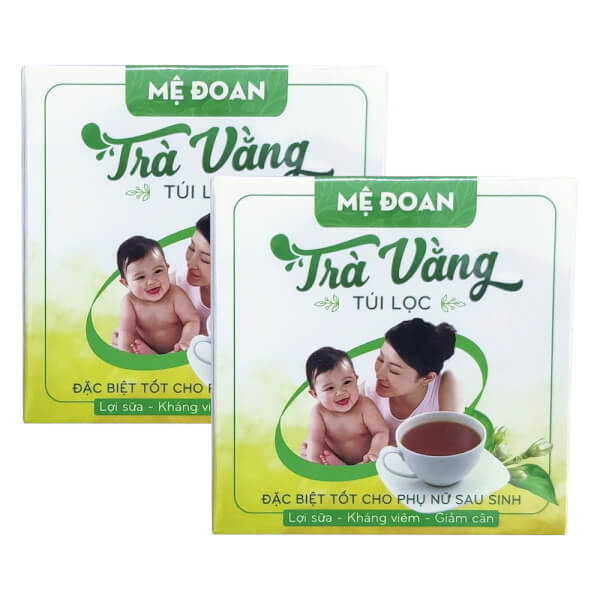 Combo 2 Trà vằng túi lọc Mệ Đoan