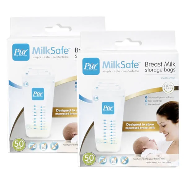 Combo 2 Túi trữ sữa Pur (50 túi)