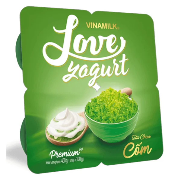Sữa chua Vinamilk Love Yogurt Cốm 100g