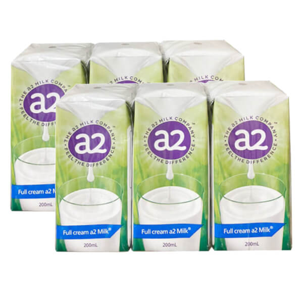 Combo 2 Sữa tươi tiệt trùng A2 Milk (lốc 6 hộp)