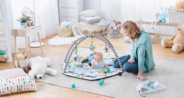 THẢM NẰM CHO BÉ SMART PLAY KINDERKRAFT (từ 0 tháng tuổi)