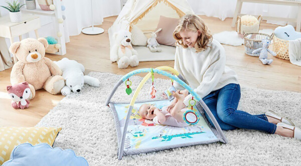 THẢM NẰM CHO BÉ MILYPLAY KINDERKRAFT (từ 0 tháng tuổi)