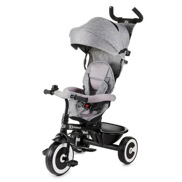 XE ĐẠP BA BÁNH ASTON KINDERKRAFT- MÀU GHI (từ 9 tháng tuổi)