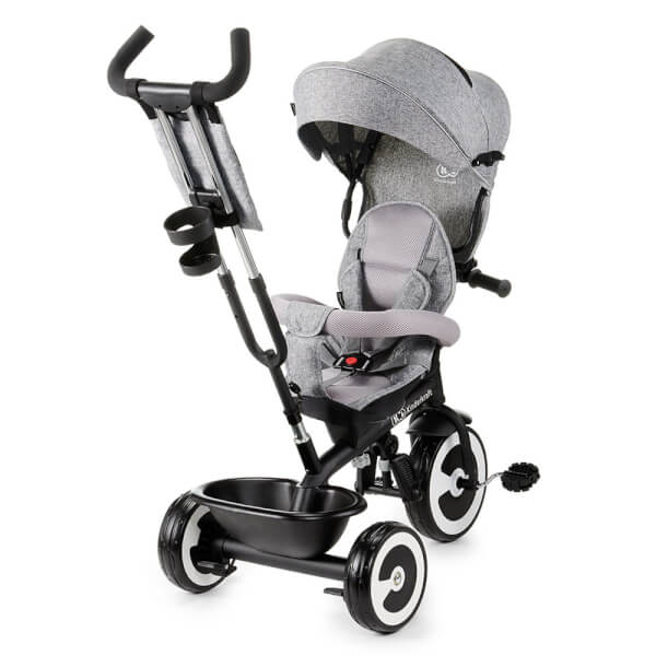 XE ĐẠP BA BÁNH ASTON KINDERKRAFT- MÀU GHI (từ 9 tháng tuổi)