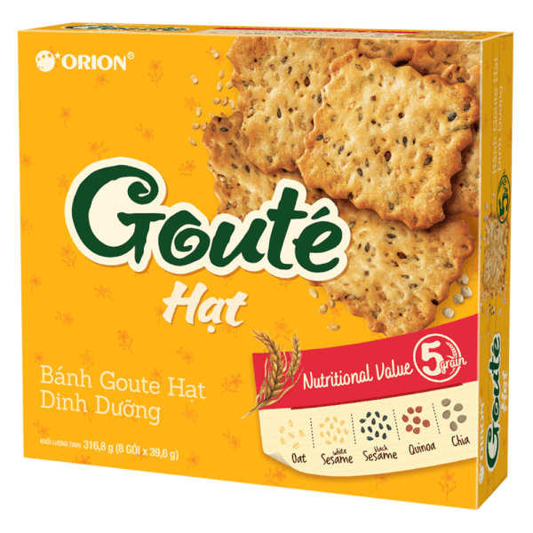 Bánh Goute Hạt Dinh Dưỡng 316,8g