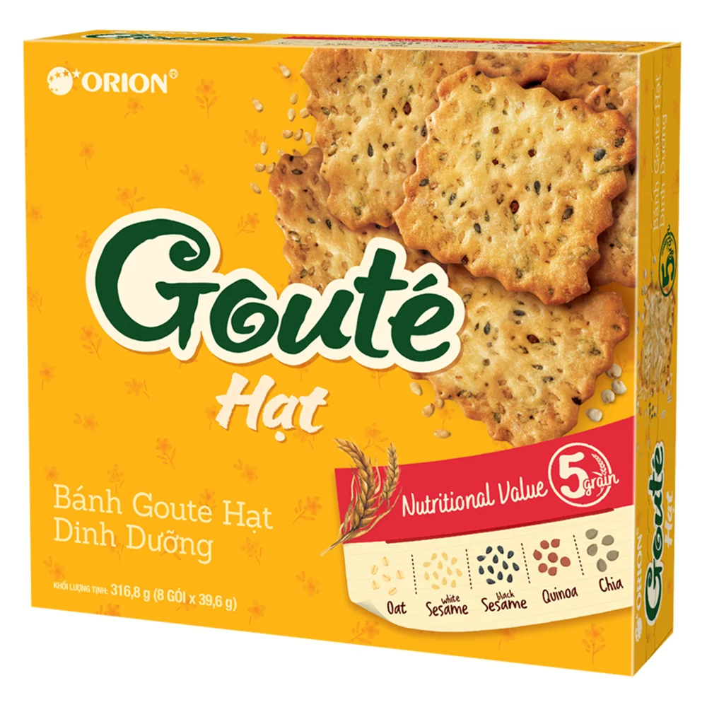 Bánh Goute Hạt Dinh Dưỡng 316,8g