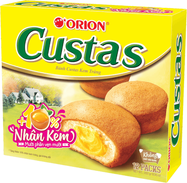 Bánh Custas Kem Trứng