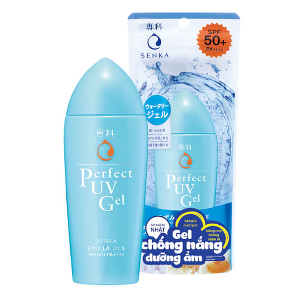 Gel Sữa Chống Nắng Senka Perfect UV Gel N SPF50+ PA++++ (80ml)