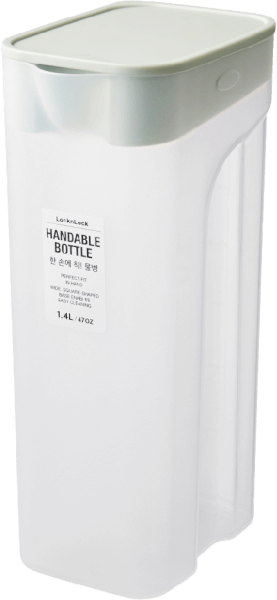 Bình nước Handle Bottle 1.4L-Màu xanh mint