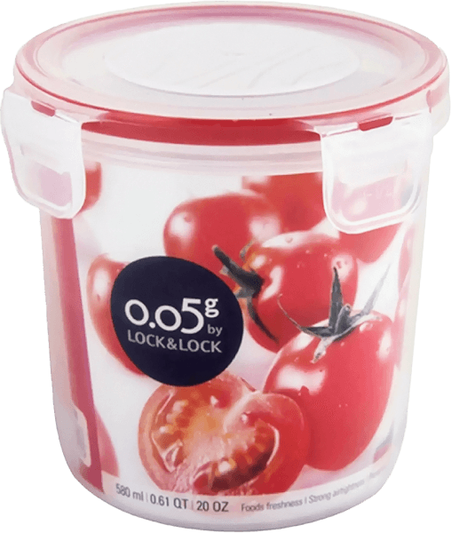 Hộp bảo quản tròn thấp 580ml