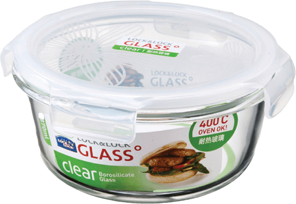 Hộp thủy tinh LnL Clear Round 870ml