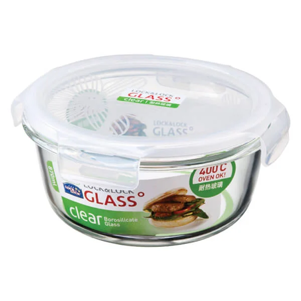 Hộp thủy tinh LnL Clear Round 870ml