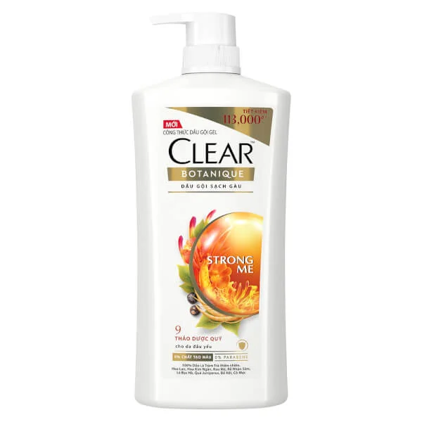 Dầu gội CLEAR thảo dược 880g