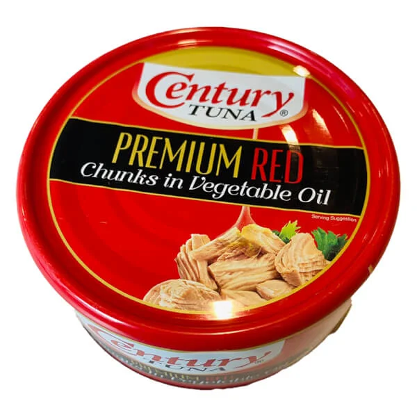 Cá ngừ century khúc ngâm dầu 184g ( nhãn đỏ )