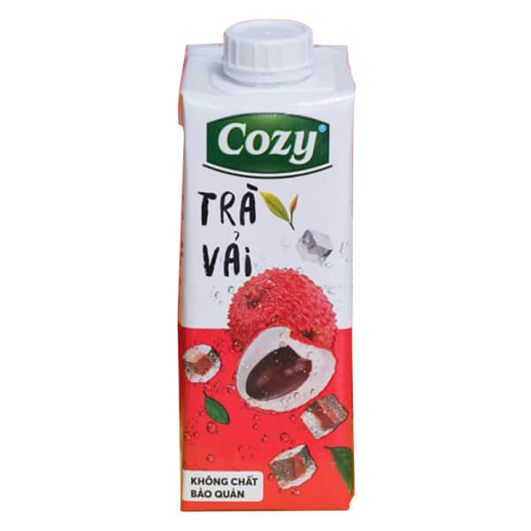 Trà Xanh Hương Vải Cozy 225ml