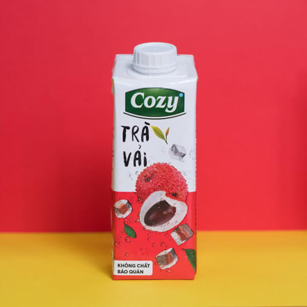 Trà Xanh Hương Vải Cozy 225ml