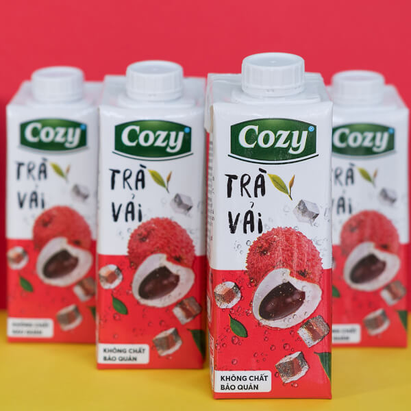 Trà Xanh Hương Vải Cozy 225ml