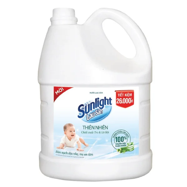 Nước Lau sàn Sunlight Thiên nhiên 3.6kg