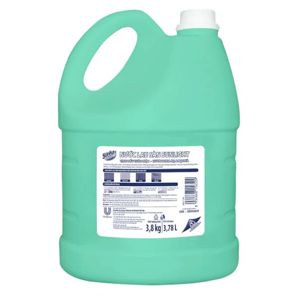 Nước lau sàn Sunlight tinh dầu thảo mộc Hoa hạ Bạc hà 3.6kg
