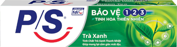 Kem đánh răng P/S Trà Xanh 230g/tuýp