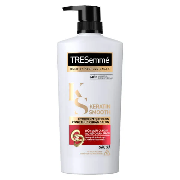 Dầu xả TRESEMME KERATIN SMOOTH vào nếp mượt mà 620g