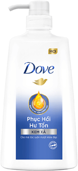 Dầu xả DOVE phục hồi hư tổn 610g